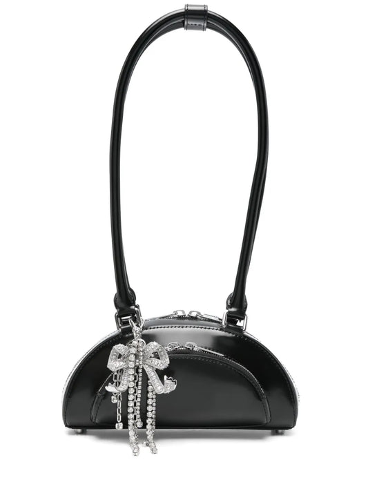 Self-PortraitCurved Charm shoulder bag