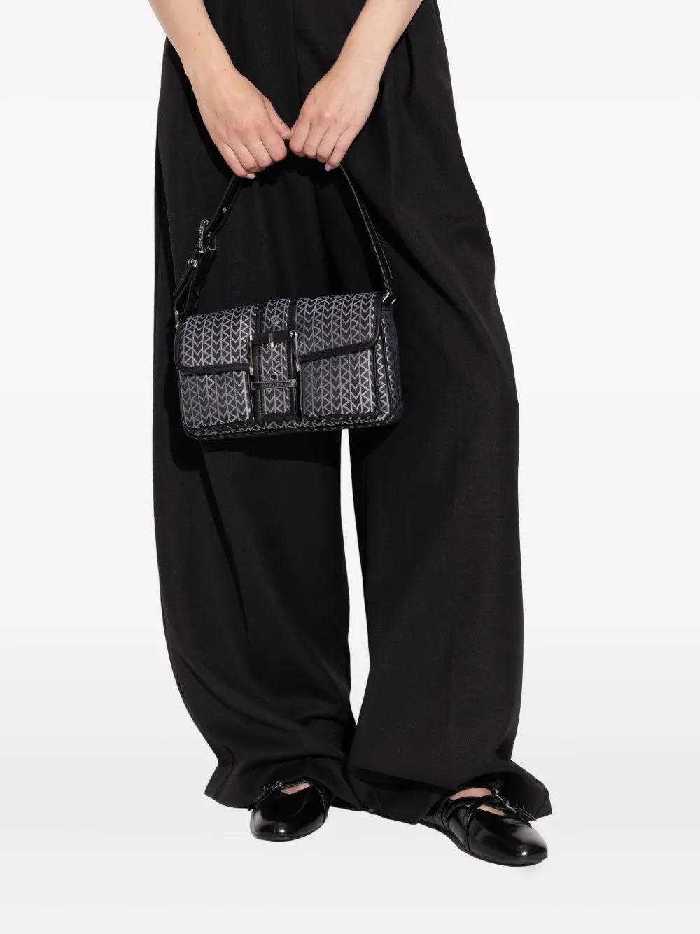 Michael Michael Korsmonogram-print shoulder bag