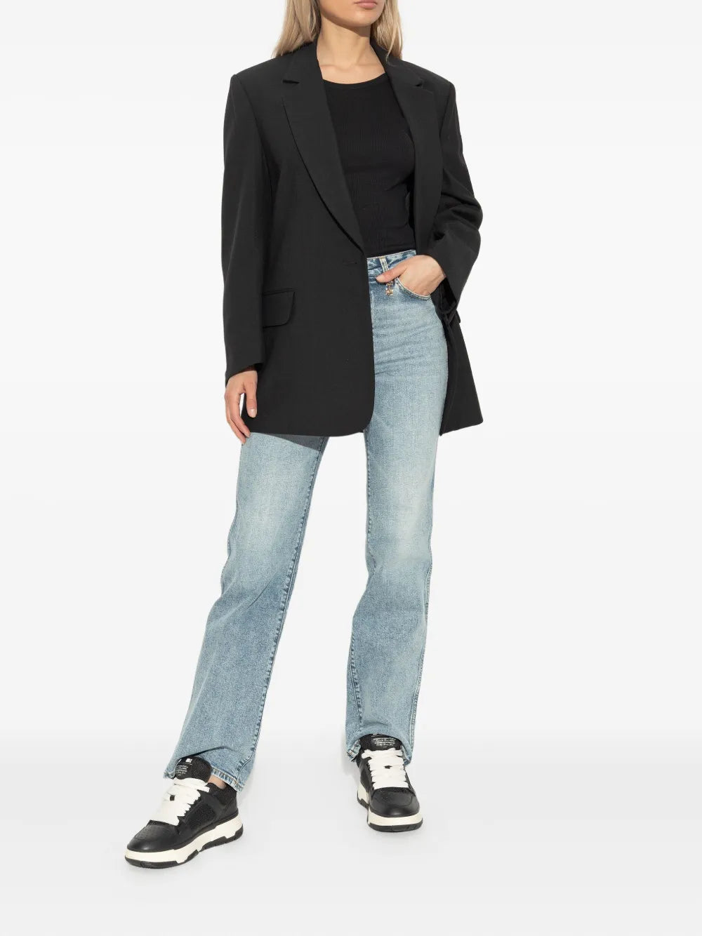 AMIRI Ma-1 Mesh-Panelled Lace-Up