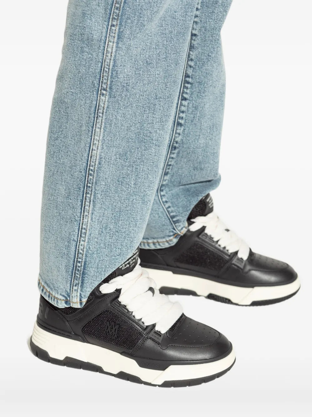 AMIRI Ma-1 Mesh-Panelled Lace-Up