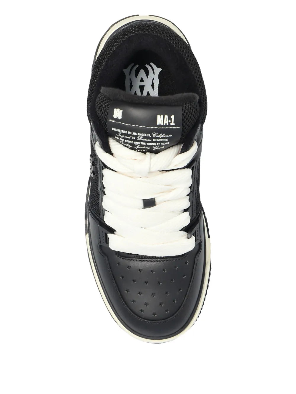 AMIRI Ma-1 Mesh-Panelled Lace-Up