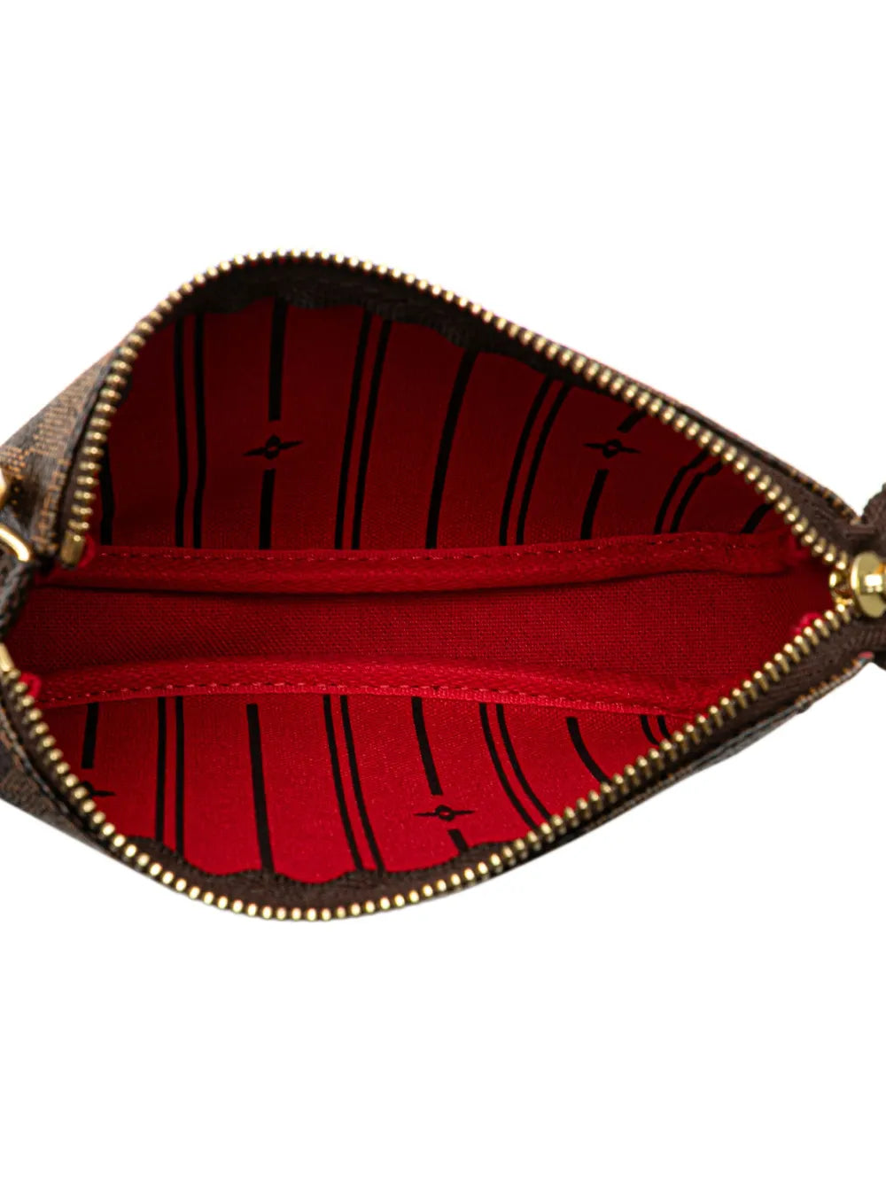 Pre-OwnedLouis Vuitton Pre-Owned2008 Damier Ebene Trunks and Bags Mini Pochette Accessoires handbag