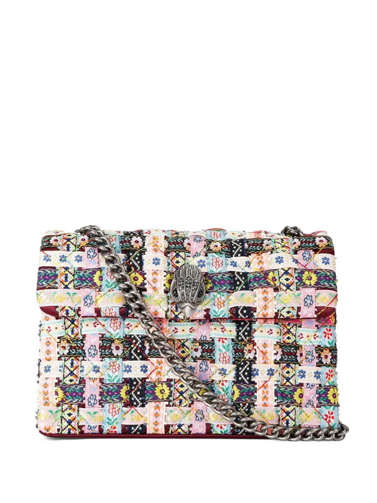 Kurt Geiger Londonmedium Kensington patchwork shoulder bag