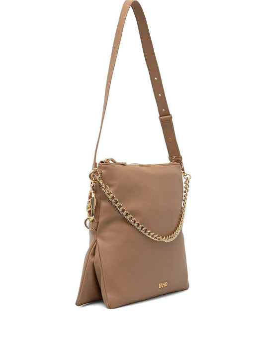 LIU JOmedium chain-embellished shoulder bag