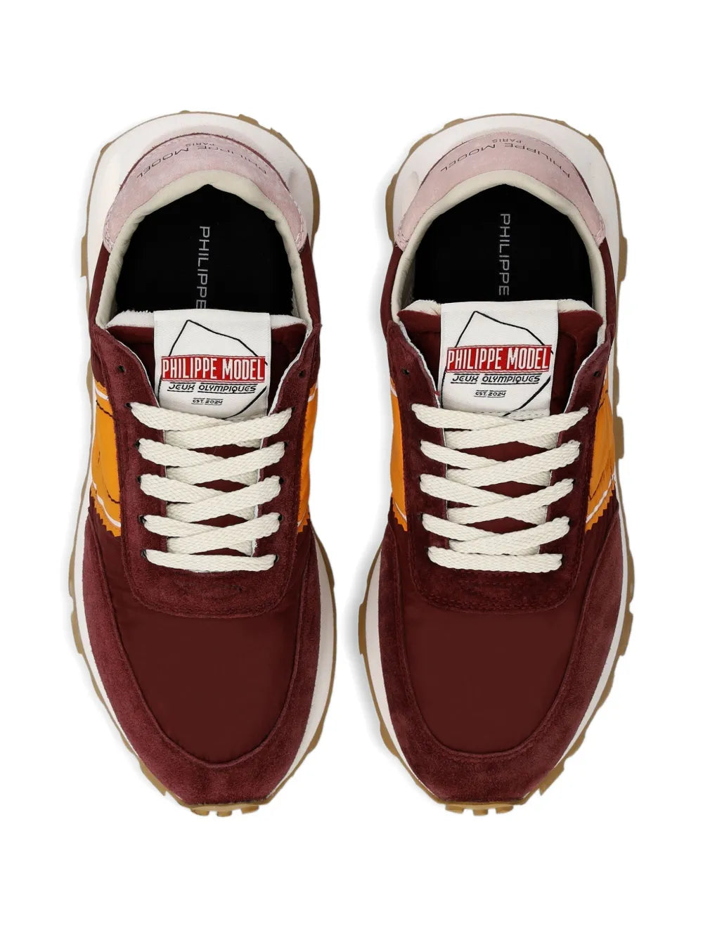 Philippe Model Paris Suede-Panelled