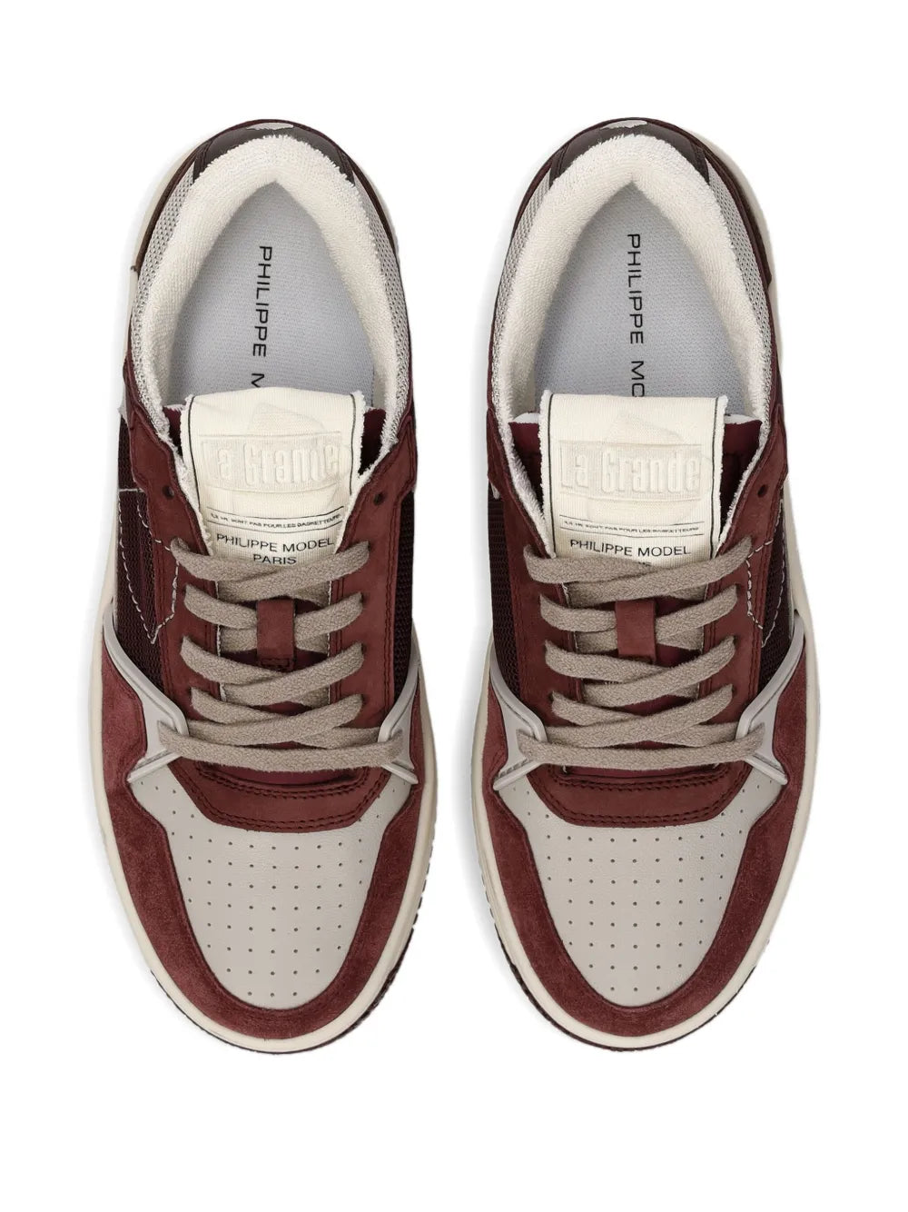 Philippe Model Paris Suede-Panelled