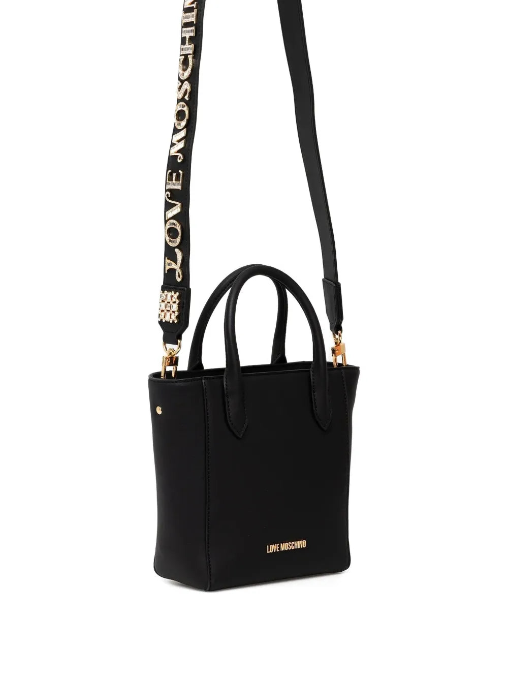 Love Moschinojewel-embellished top-handle bag