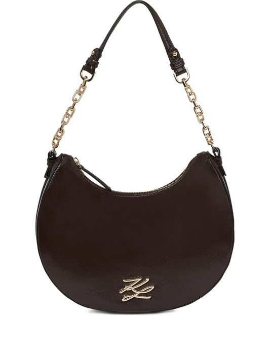 Karl LagerfeldK/Autograph naplak moon shoulder bag