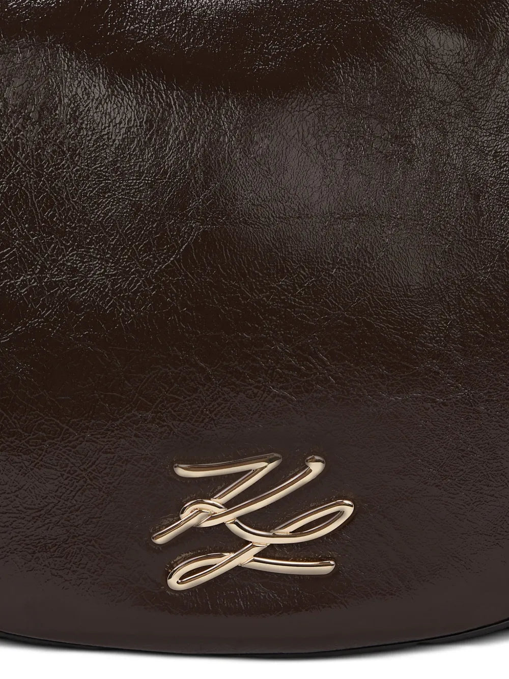 Karl LagerfeldK/Autograph naplak moon shoulder bag