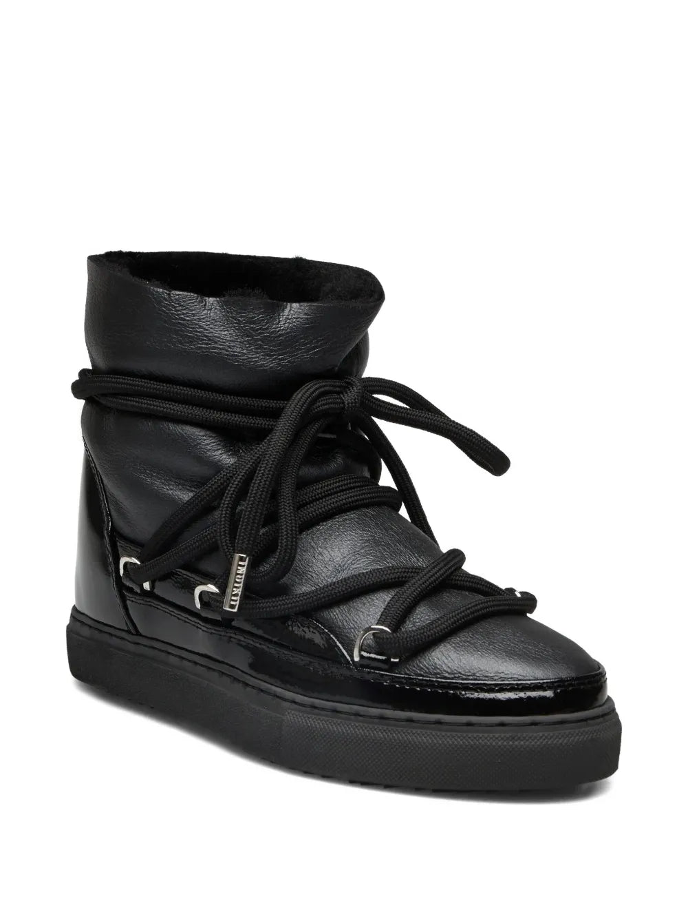 Inuikii Classic Patent Leather Lace-Up