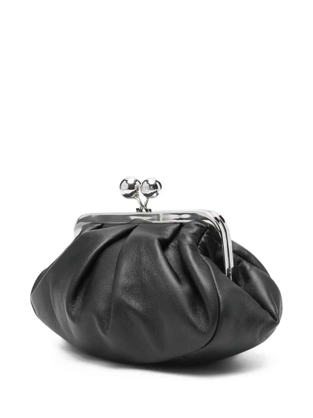 Weekend Max Marapleated metal-top shoulder bag