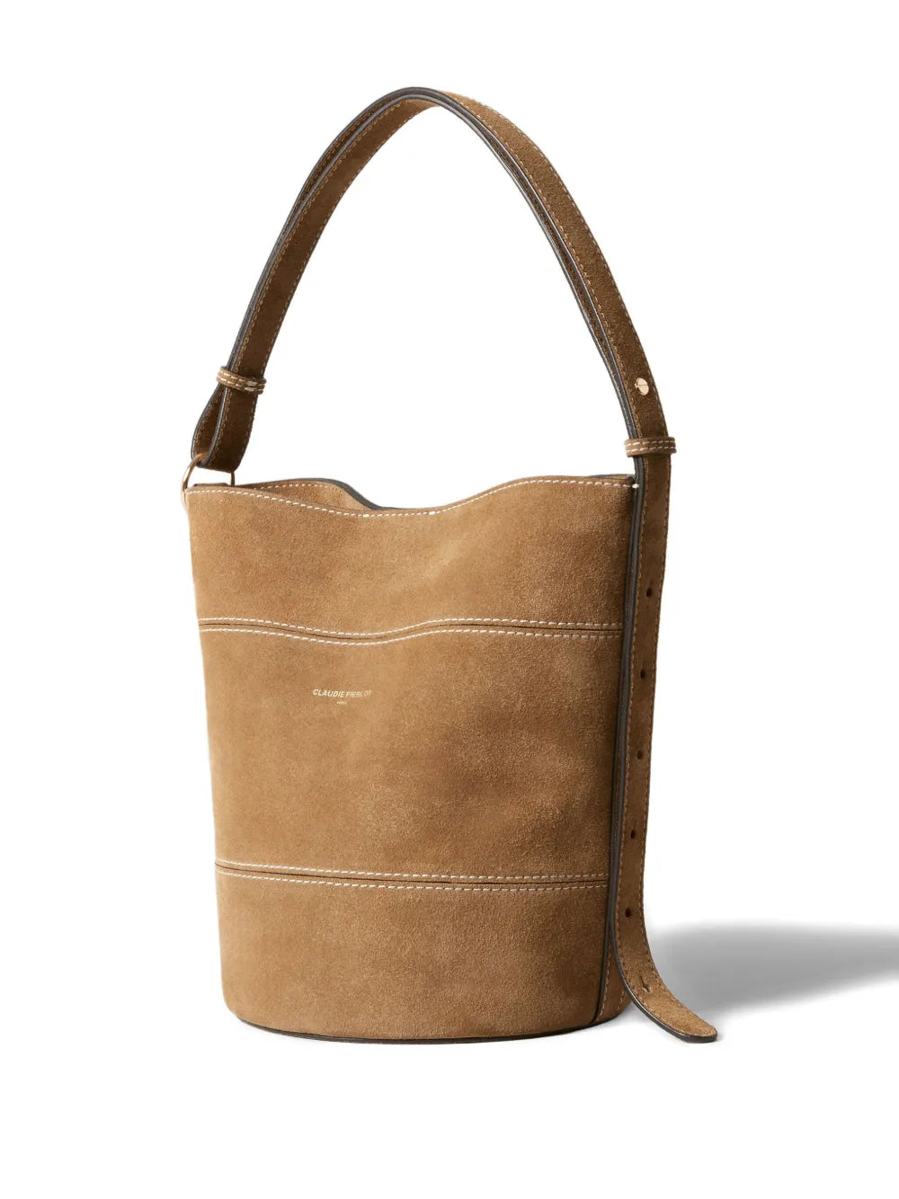 Claudie Pierlotstitching-detail bucket bag