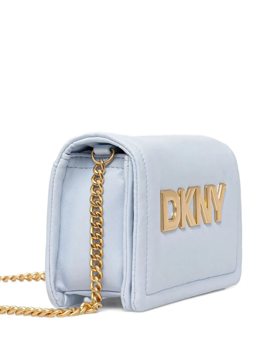 DKNYlogo-plaque chain-strap mini bag
