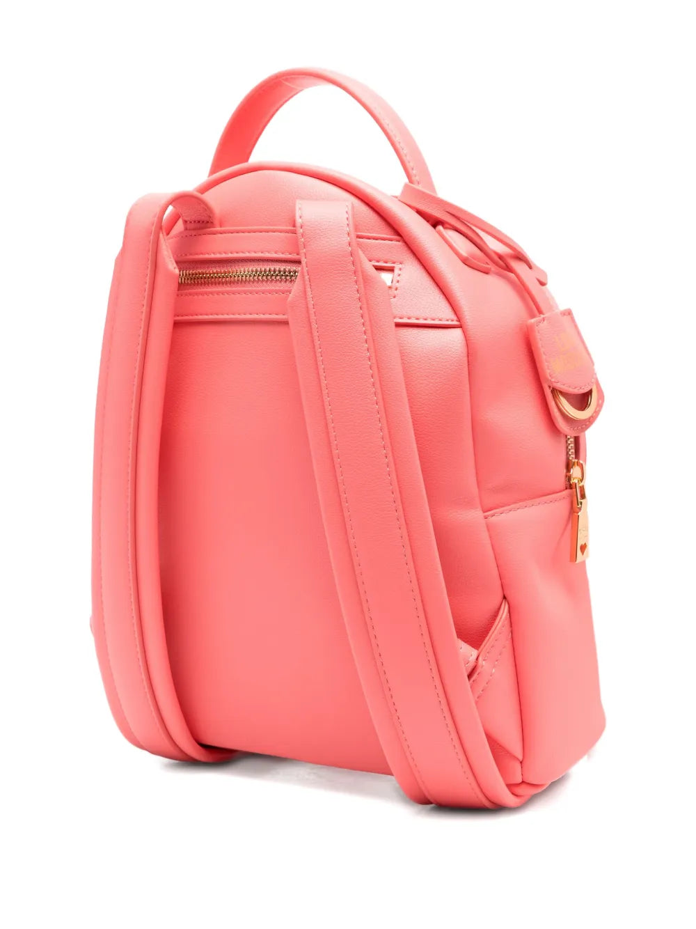 Love Moschinologo-embossed backpack