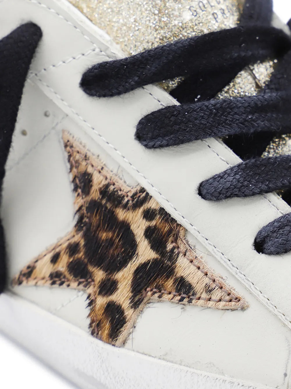 Golden Goose Super-Star Glittered