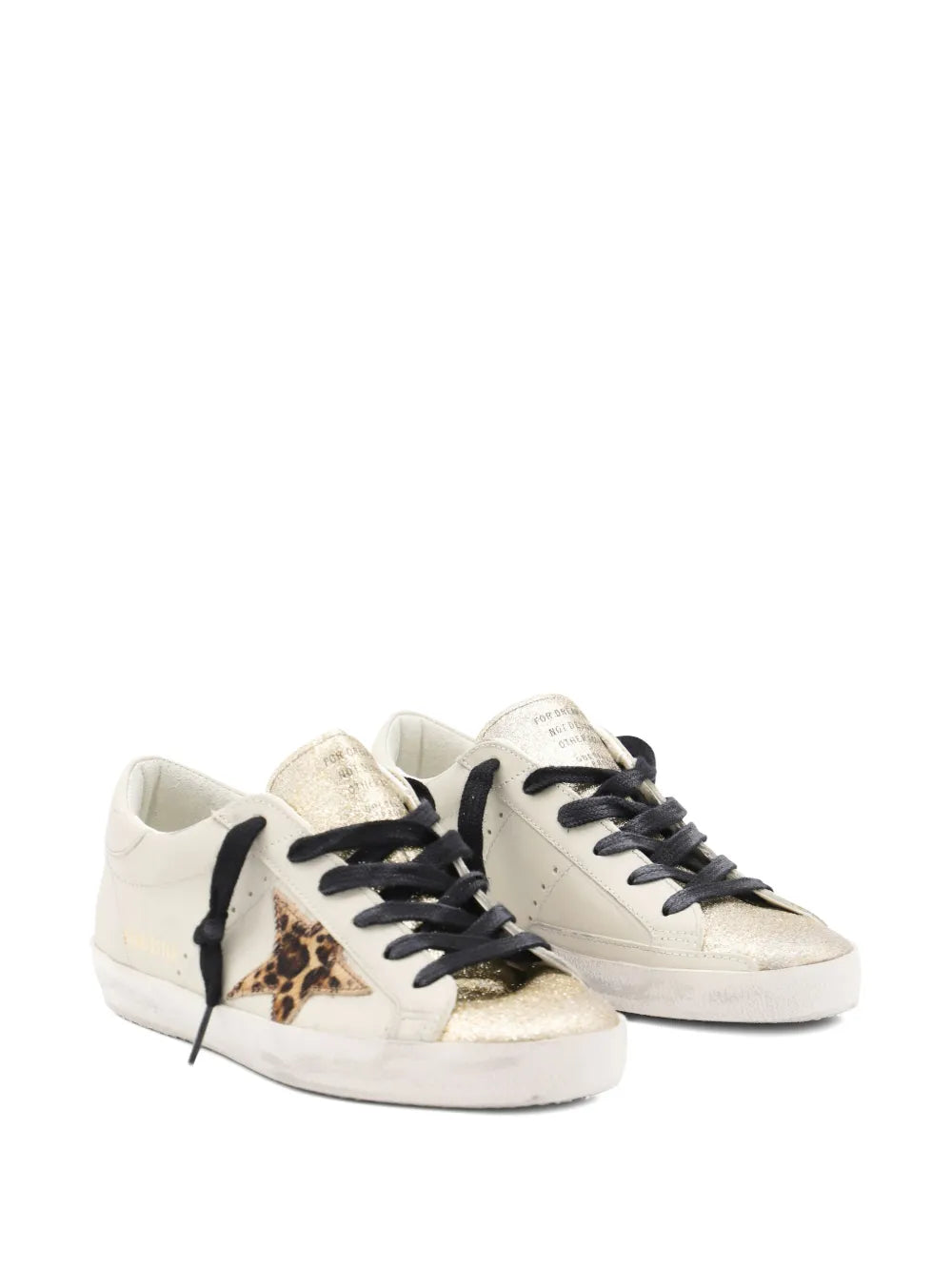 Golden Goose Super-Star Glittered