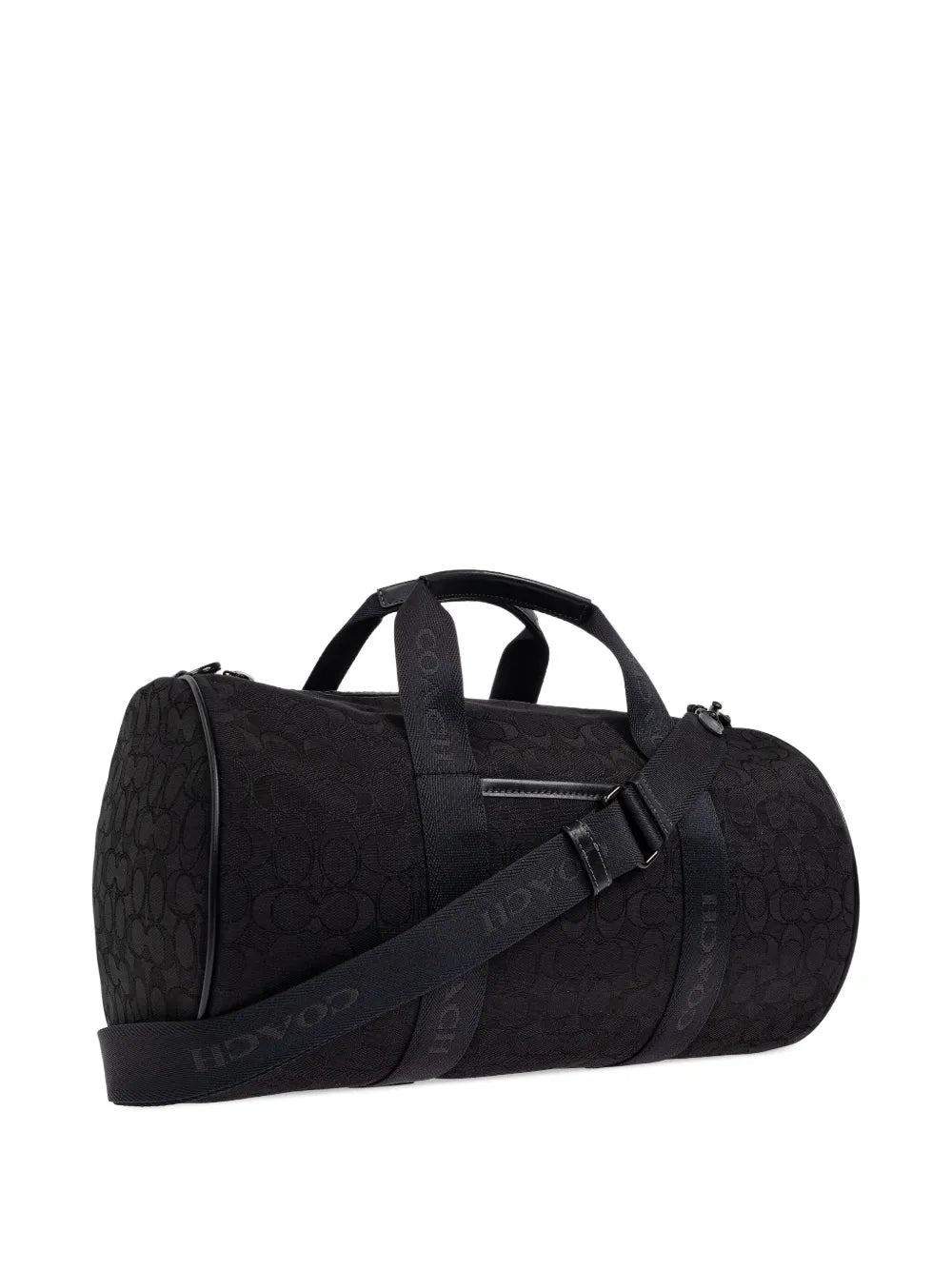 CoachTheo monogram cylindrical holdall