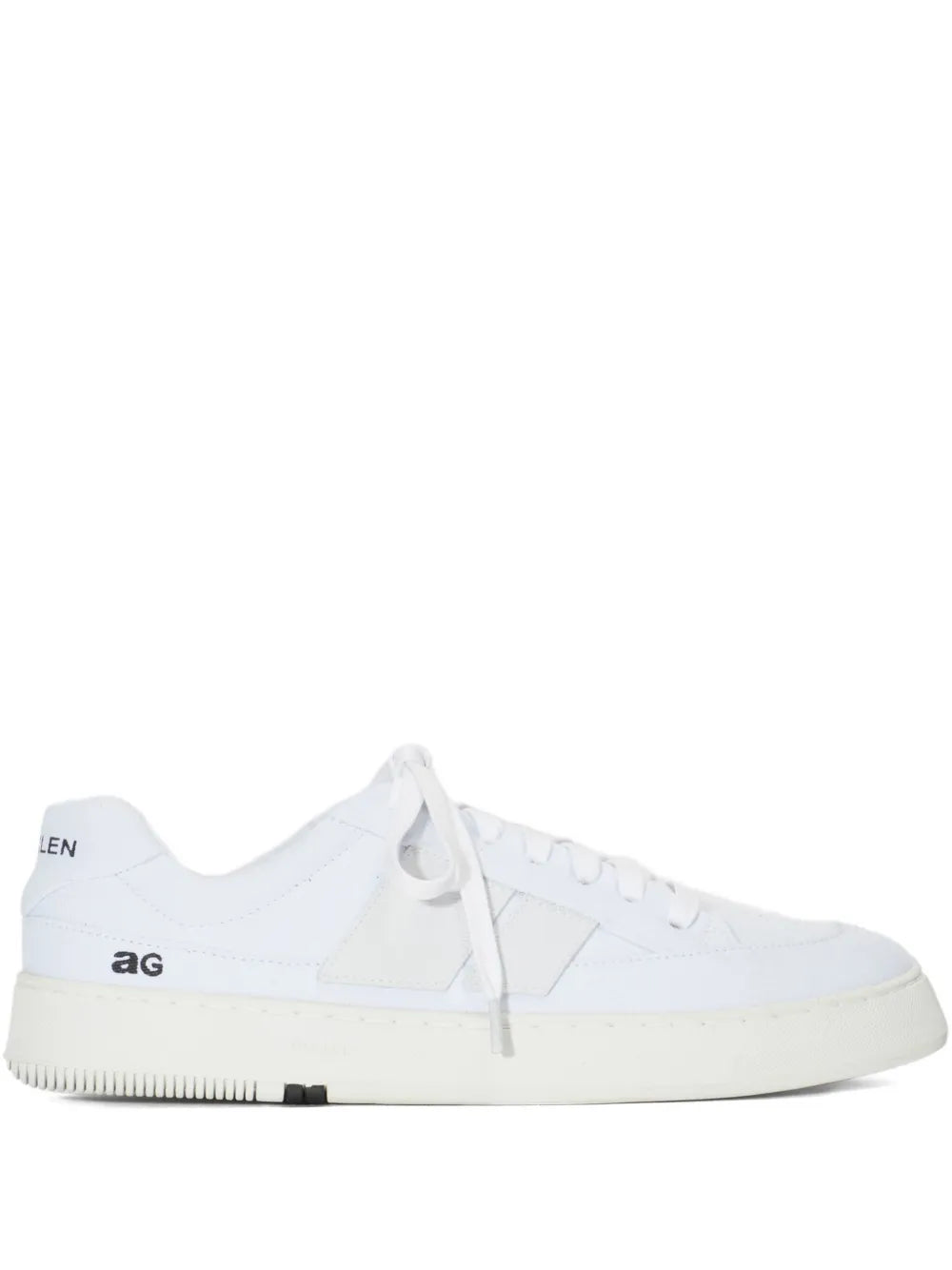Osklen Panelled Lace-Up Low-Top
