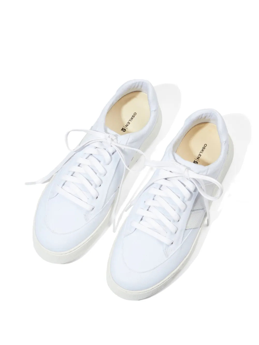 Osklen Panelled Lace-Up Low-Top
