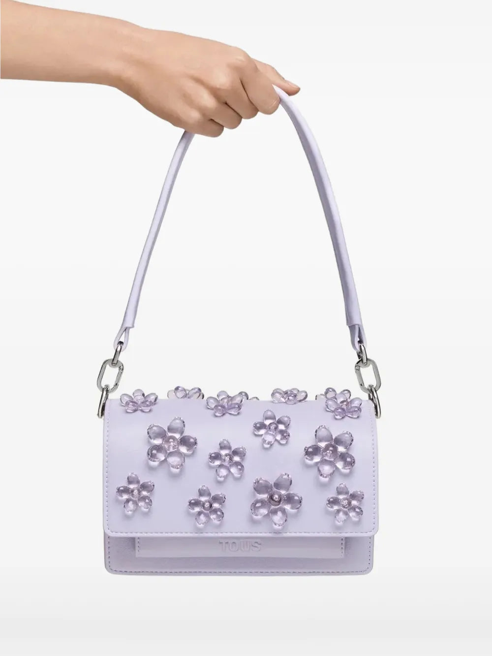 TOUSflower-embellished mini bag