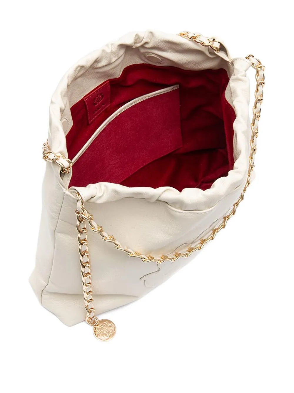 IslaDayse embossed chain shoulder bag
