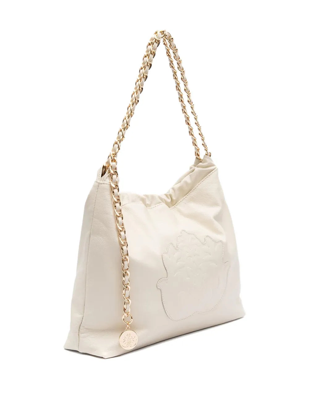 IslaDayse embossed chain shoulder bag