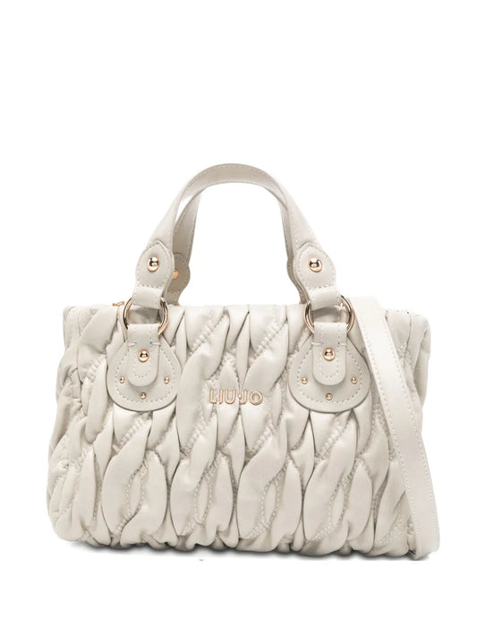 LIU JOquilted tote bag
