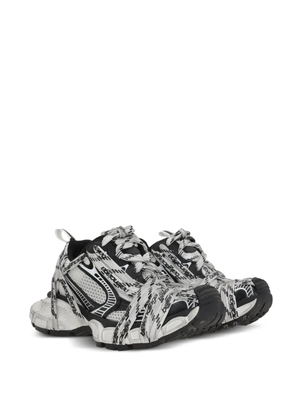 Balenciaga Lace-Up Logo