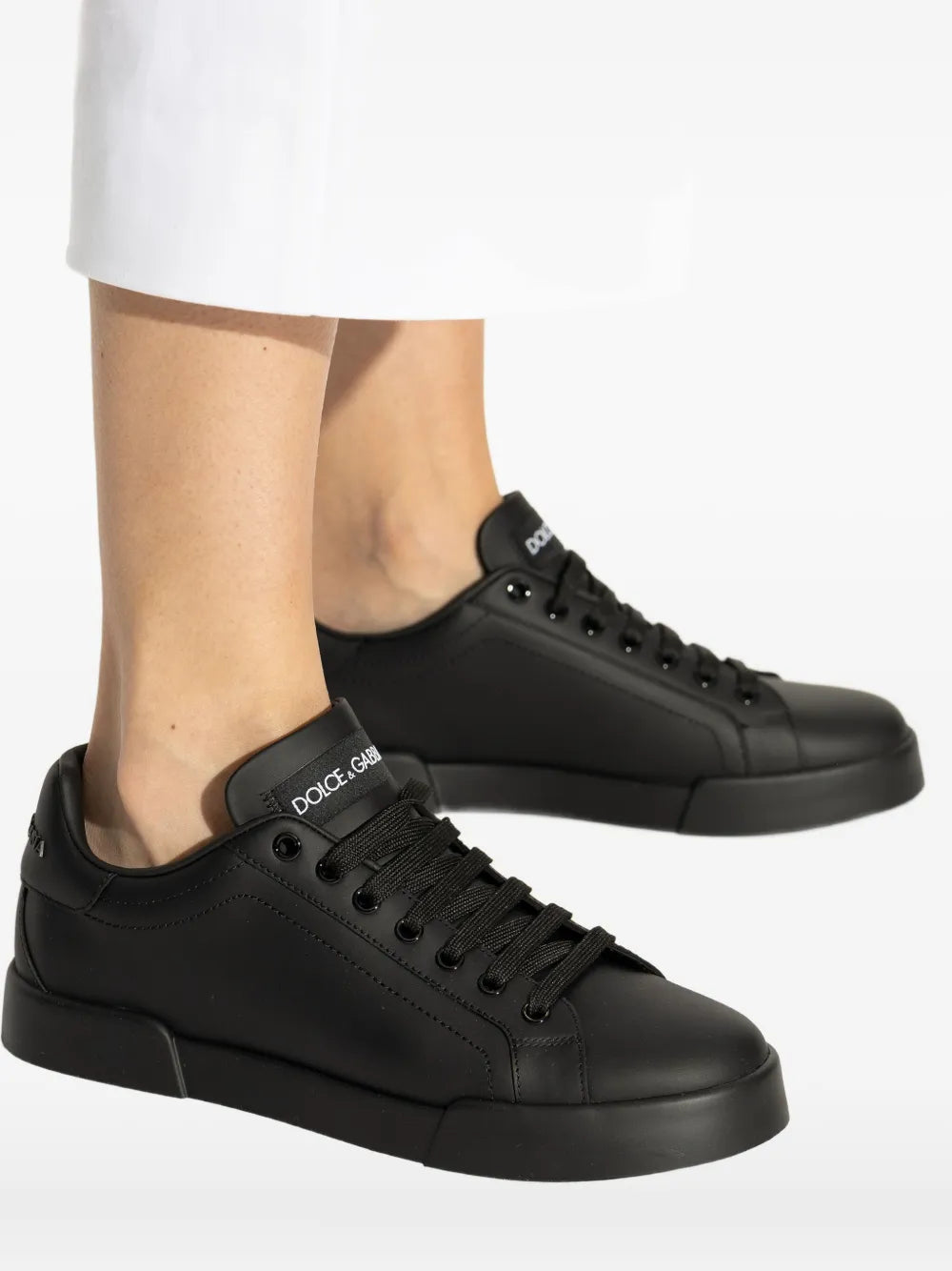 Dolce & Gabbana Leather Low-Top