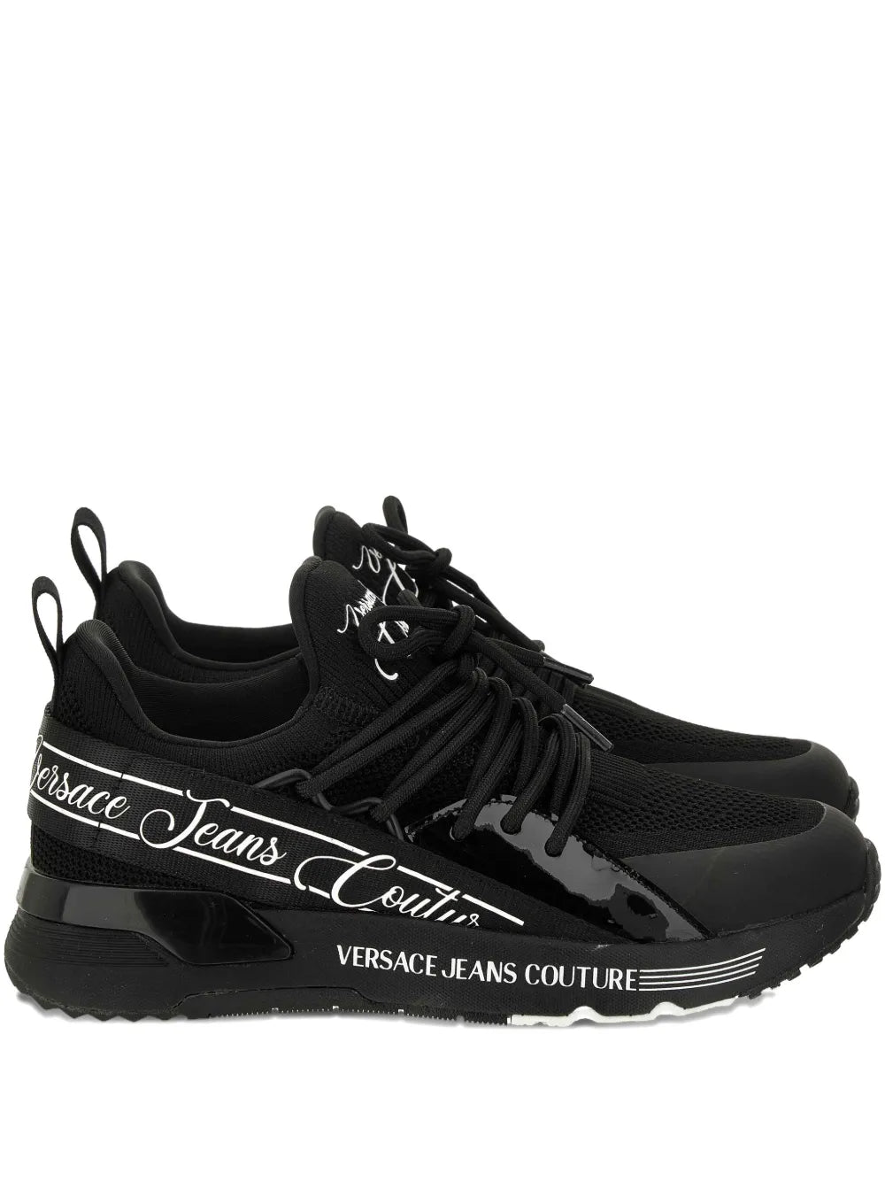 Versace Jeans Couture Logo-Detail Lace-Up