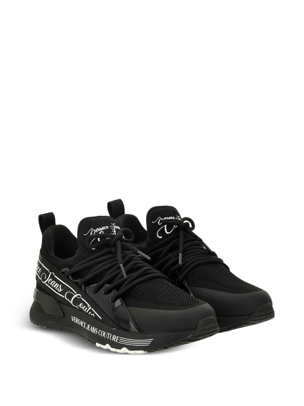 Versace Jeans Couture Logo-Detail Lace-Up