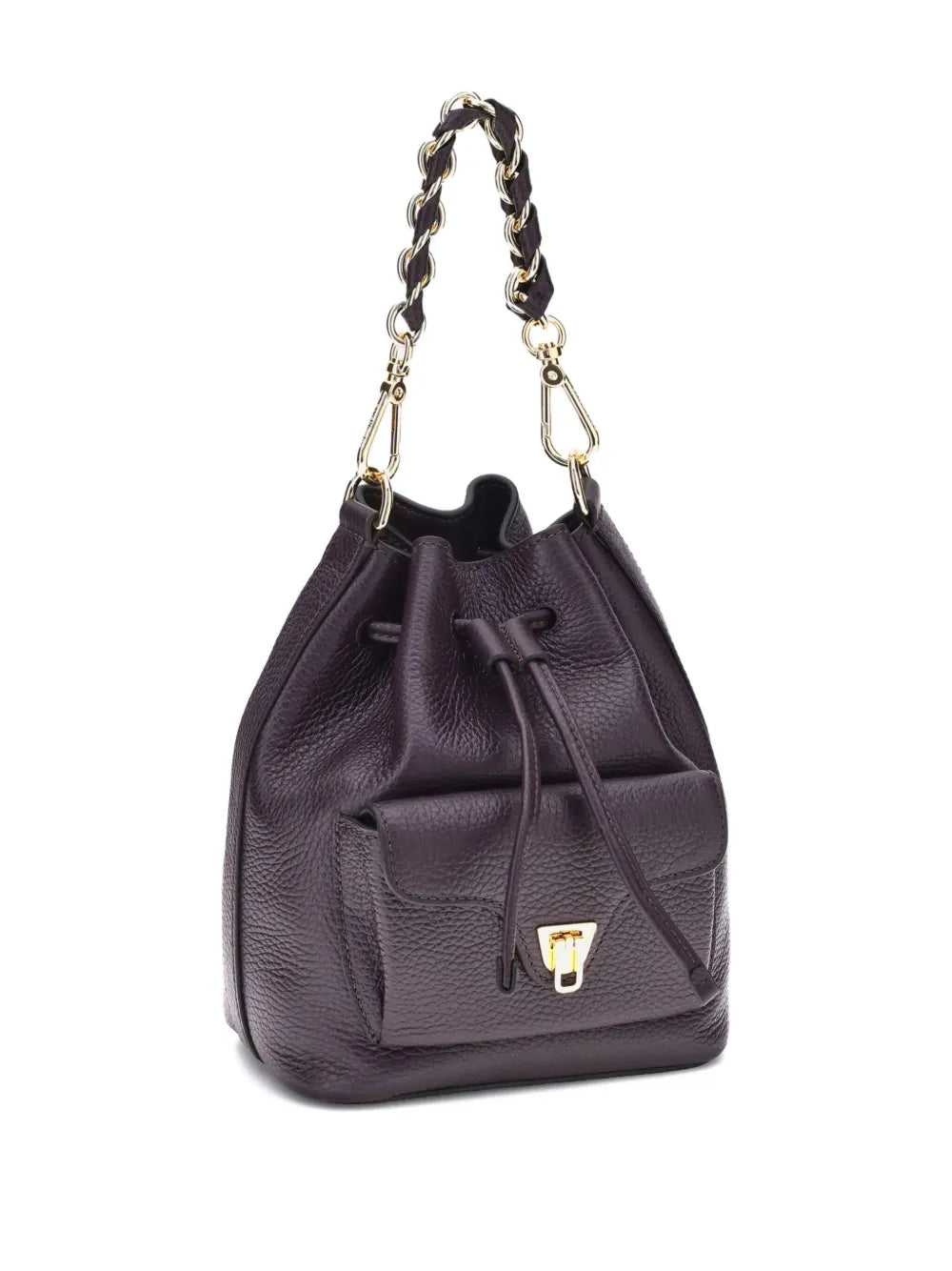 Coccinellemini chain-strap bucket bag