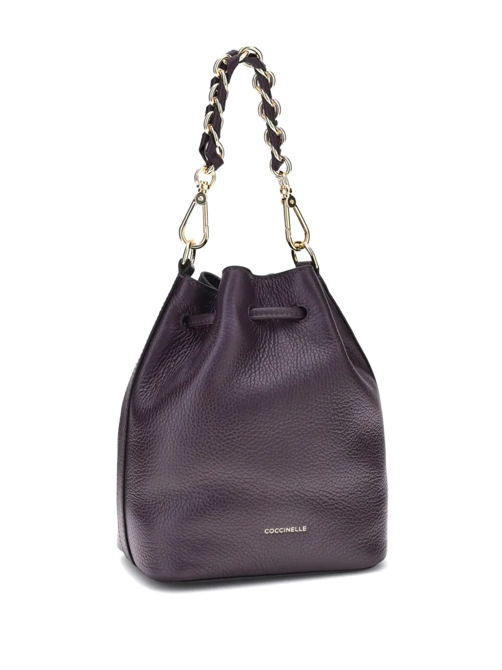 Coccinellemini chain-strap bucket bag