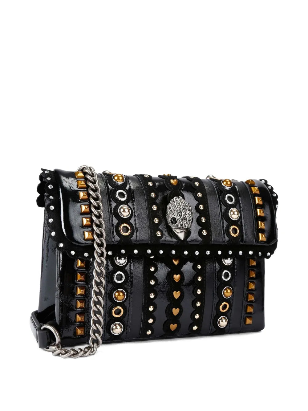 Kurt Geiger Londonmedium Kensington stud-embellished cross body bag