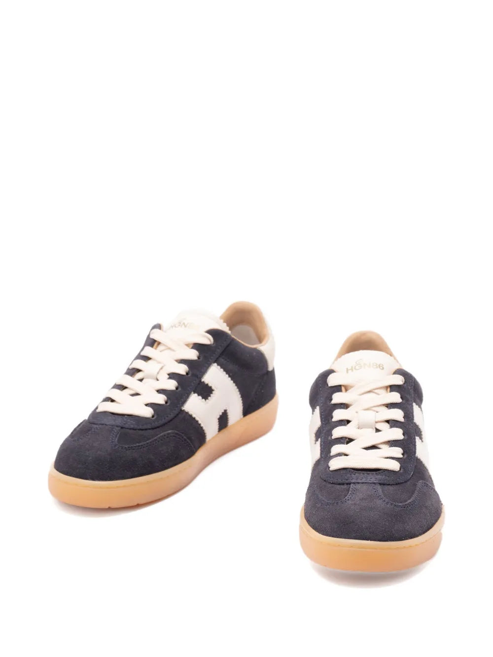 Hogan Logo Leather Trainers
