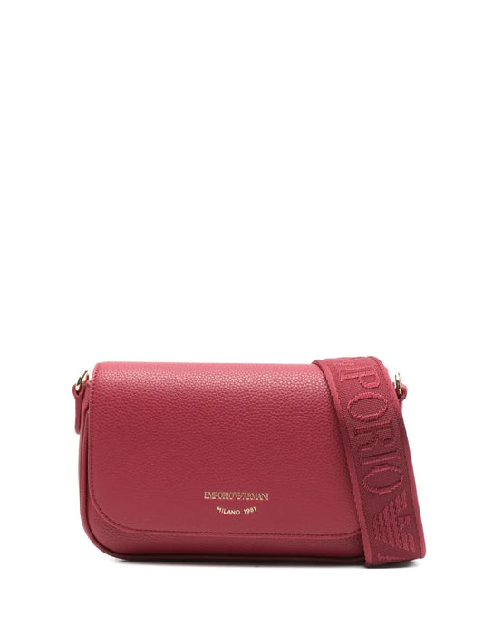 Emporio Armanilogo-debossed shoulder bag