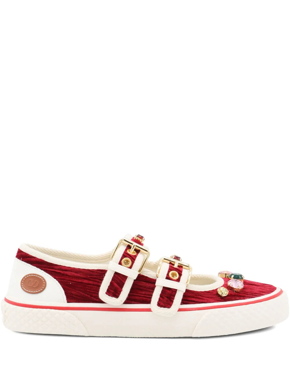 Valentino Garavani Jewel-Embellished Buckle