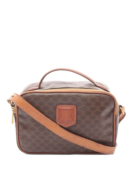 Pre-OwnedCeline Pre-Owned2000s Macadam-pattern leather handbag