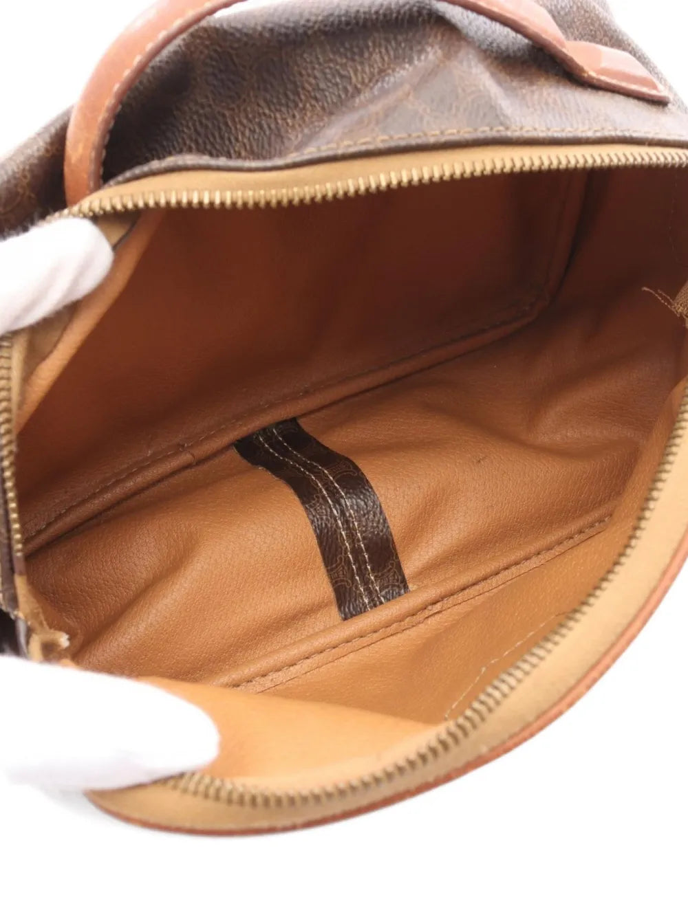 Pre-OwnedCeline Pre-Owned2000s Macadam-pattern leather handbag