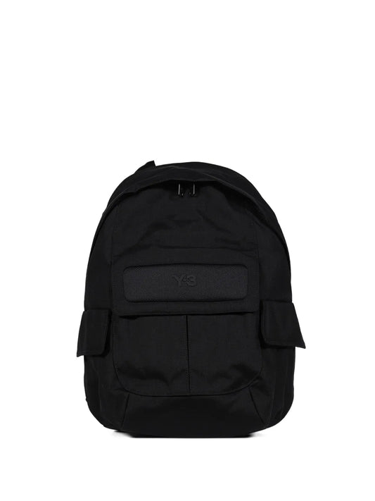 Y-3flap-pocket backpack