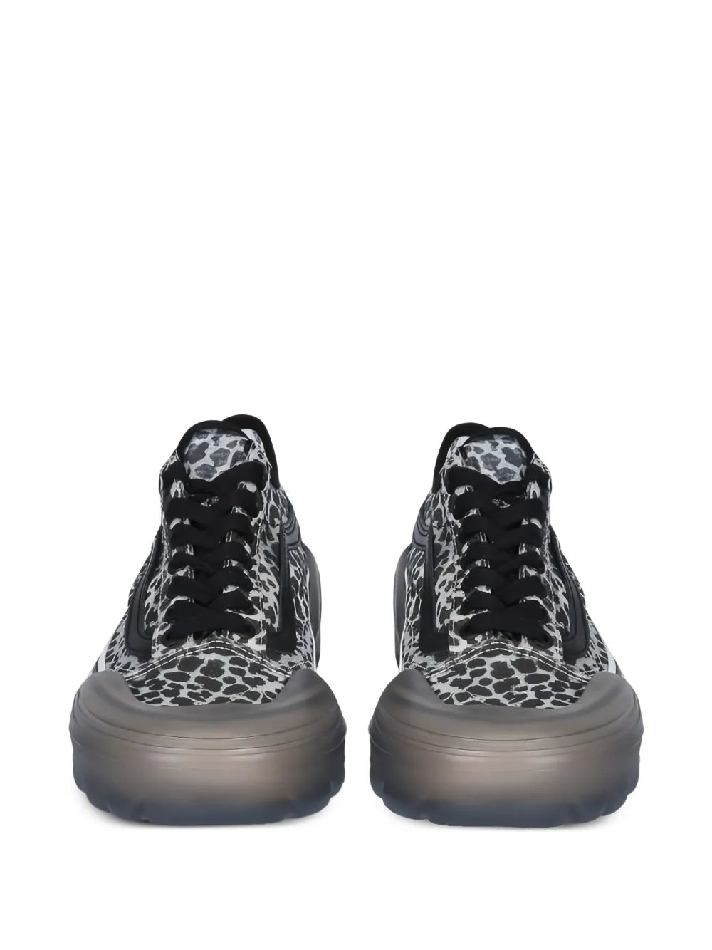 Vans Leopard Print Platform Trainers