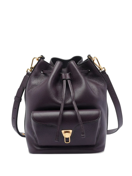 Coccinellebucket bag drawstring closure