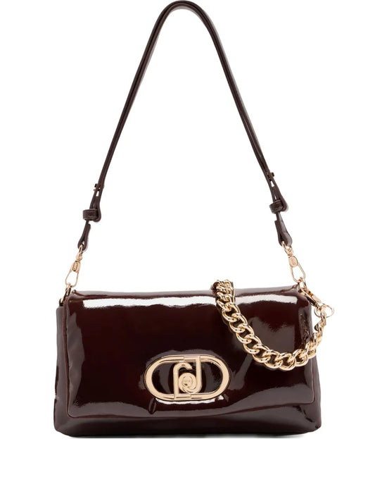 LIU JOmedium LaPuffy flap-closure satchel bag