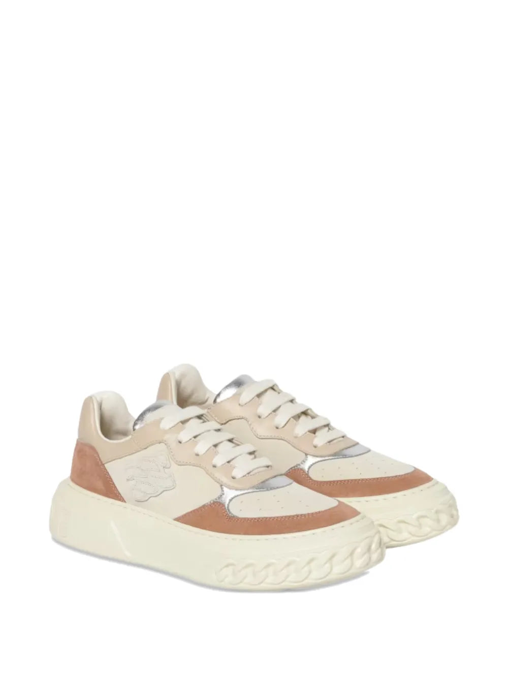 Casadei Off Road Appliqu latform Trainers