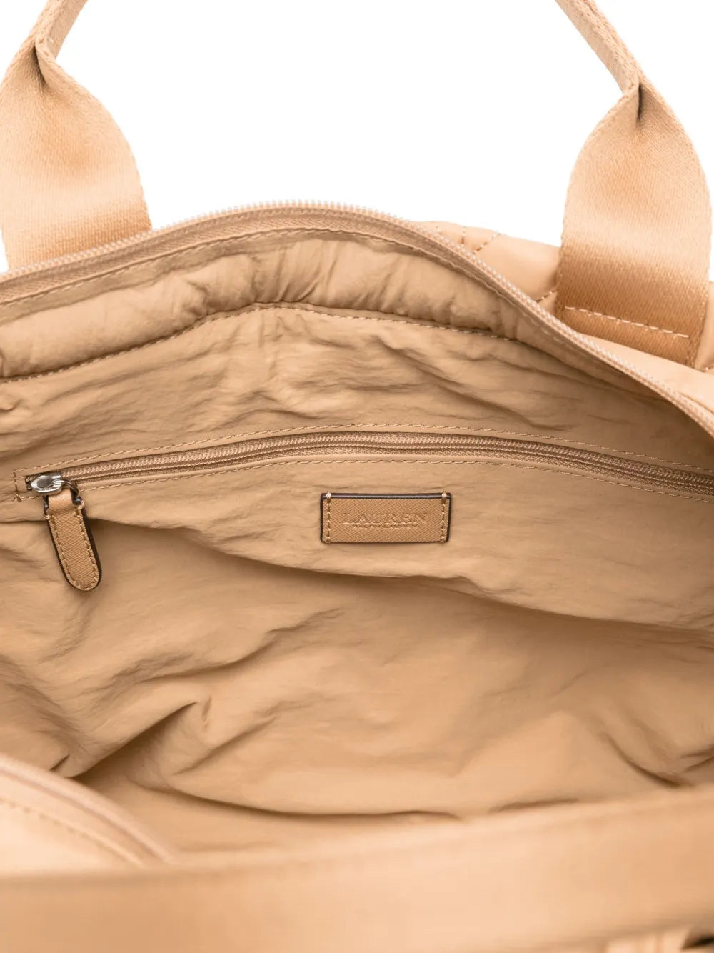 Lauren Ralph Laurensmall logo-plaque tote bag