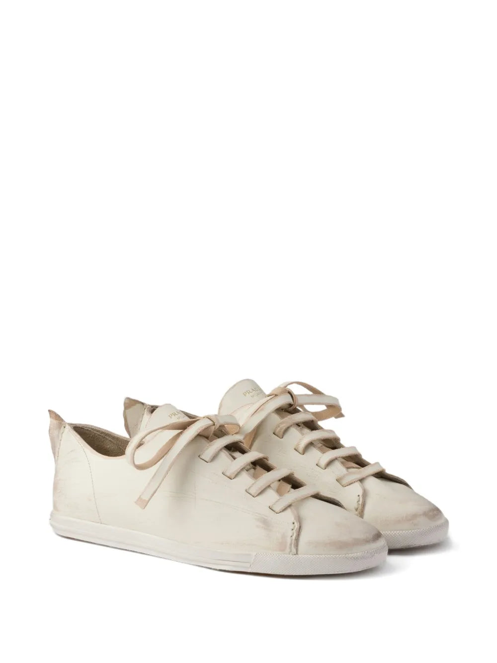 Prada Lace-Up Leather