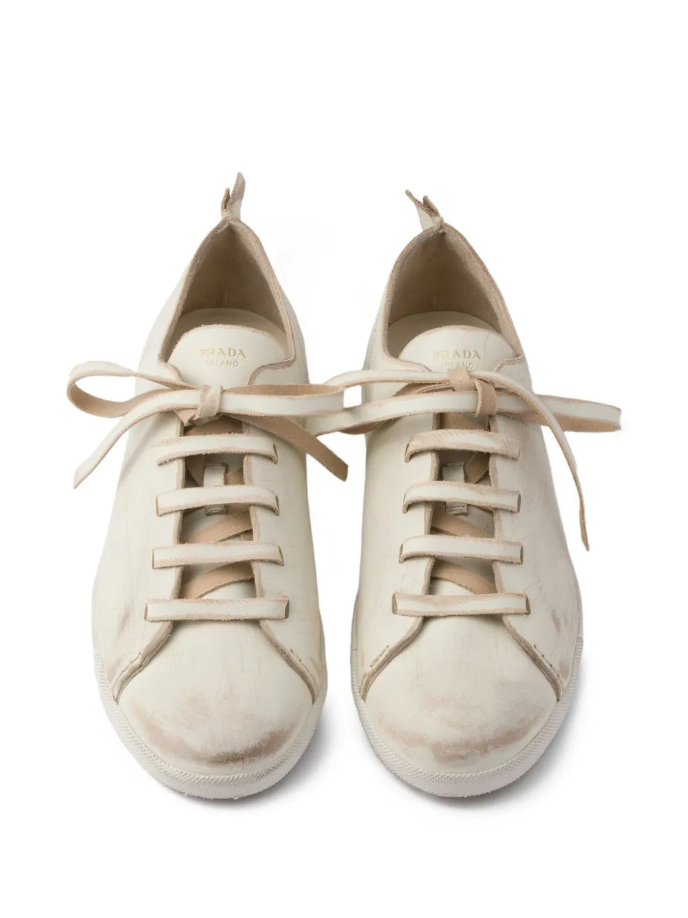 Prada Lace-Up Leather