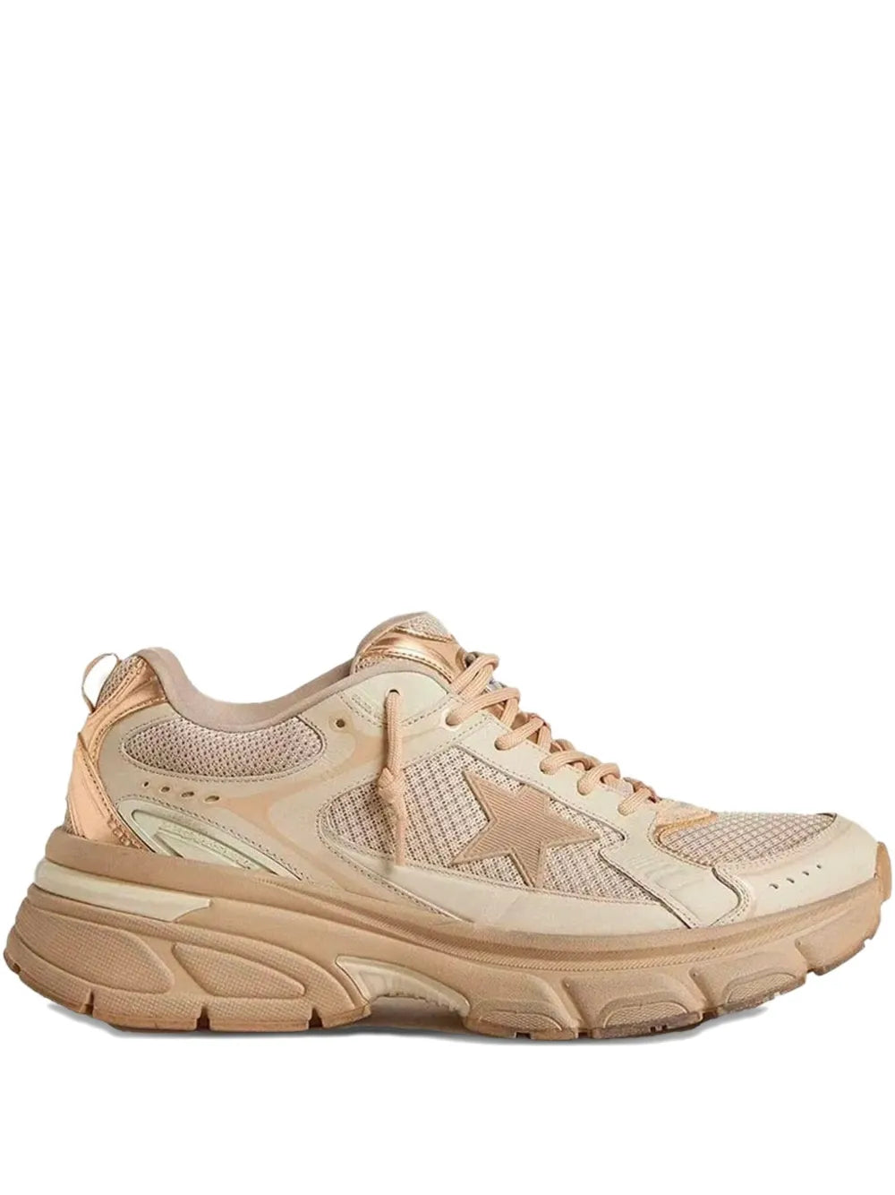 Golden Goose Lightstar Lace-Up Low-Top
