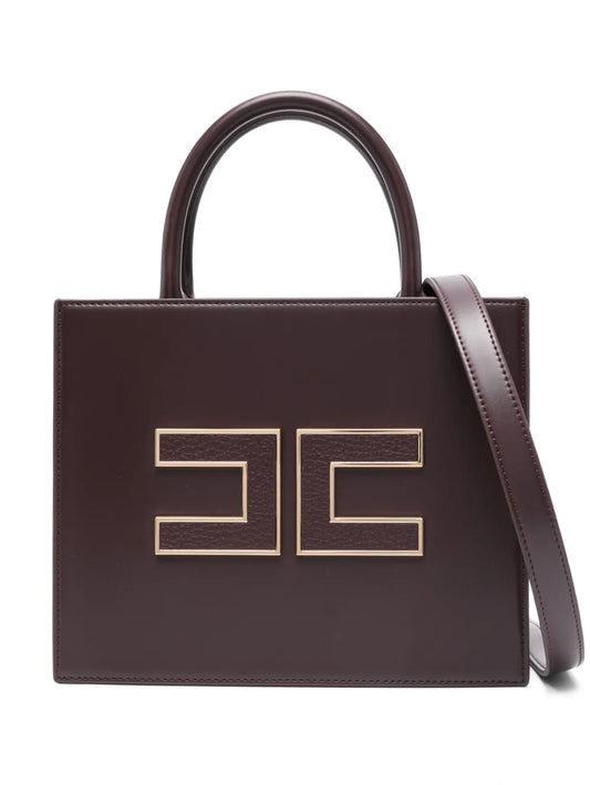 Elisabetta Franchismall logo-embossed tote bag