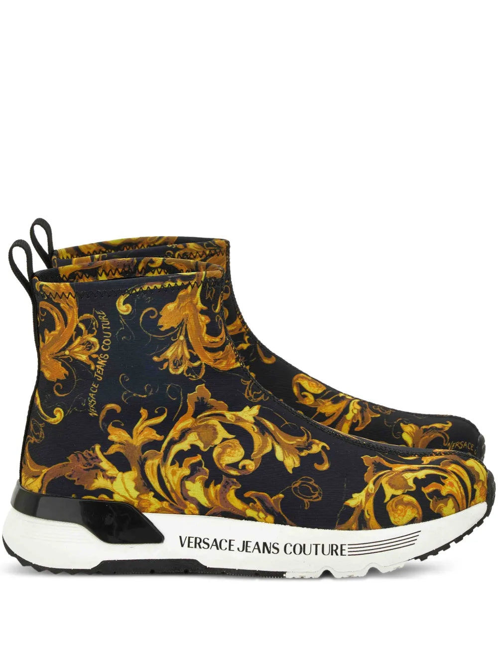 Versace Jeans Couture Baroque-Print Slip-On
